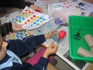 Taller de juguetes con materiales reciclados 9